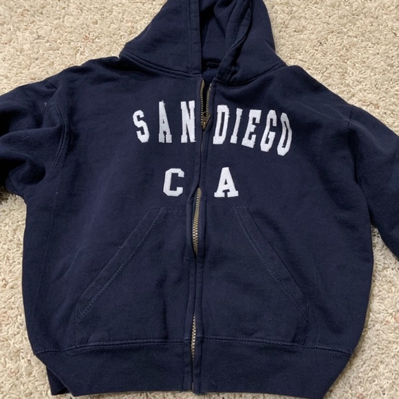 San Diego Navy Blue Sweater - Picture 2 of 2